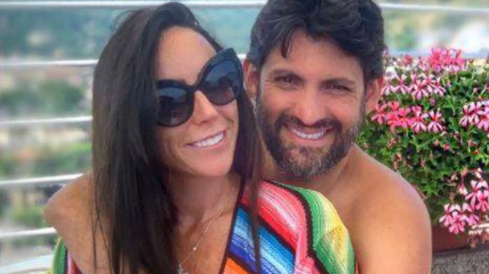 Ines Gomez Mont con su esposo